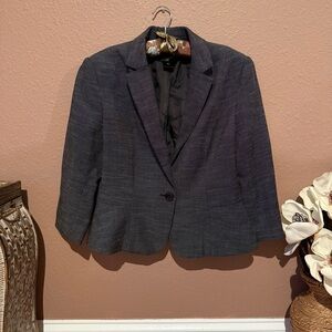 Ann Taylor Charcoal Blazer